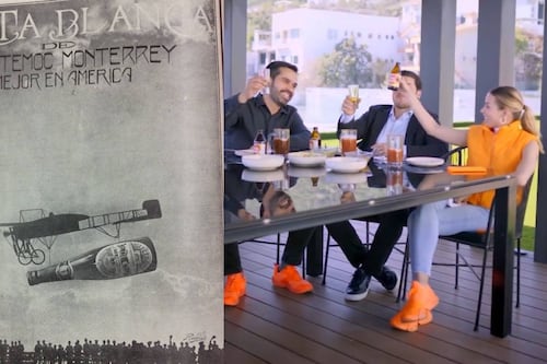 Samuel García también destapó las ‘cheves’: El origen de la cerveza con la que brindó por Álvarez Máynez