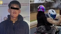 Detienen a ‘Angelito MJ’, el motociclista que disparó frente a la Femdo en Paseo de la Reforma