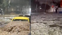 Así se vivieron las intempestivas lluvias en Cuajimalpa que activaron la Alerta Púrpura
