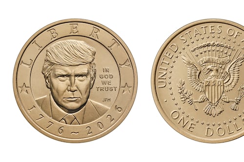 Casa de la Moneda de EU emite moneda con el rostro de Trump: ‘Es muy lindo’, responde