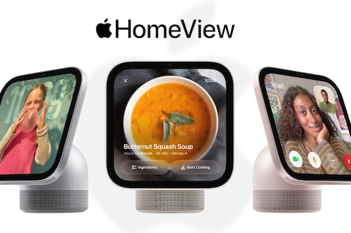 Con Siri AI y reconocimiento facial: Así es el HomeView, la nueva pantalla inteligente de Apple