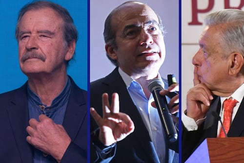 Calderón y Fox, más populares que AMLO antes de elecciones presidenciales: Encuesta EF