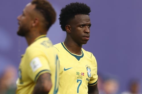 Vinícius Jr. pide perdón tras la eliminación de Brasil del Mundial 2026: ‘La frustración es abrumadora’