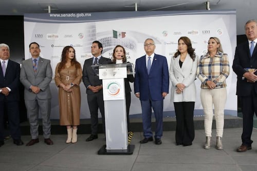 PAN en el Senado presenta amparos contra leyes secundarias de la reforma judicial