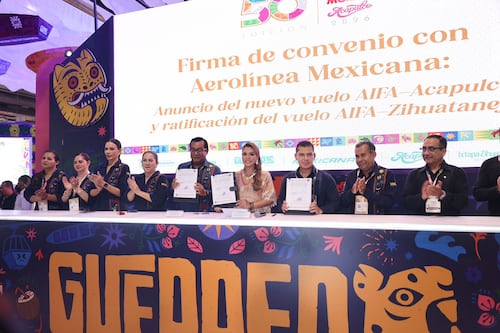 Evelyn Salgado firma diversos convenios y alianzas estratégicas para impulsar el desarrollo turístico de Guerrero