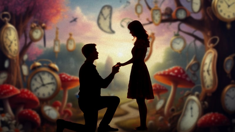 Gasolinero de Jalisco organiza fiestón de 1 mdd para pedir matrimonio con temática ‘Alice in Wonderland’