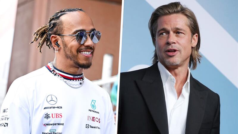 Hamilton y Apple TV producirán película sobre la F1 protagonizada por Brad Pitt