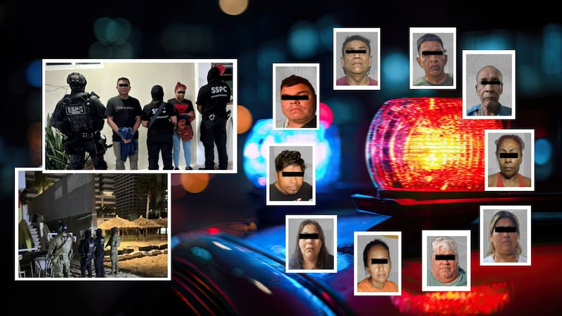 Detienen banda de extorsionadores en Acapulco