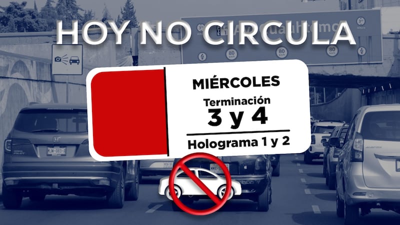 Vacaciones para tu auto: ¿Cómo funciona el Hoy No Circula del 1 de abril en CDMX y Edomex?