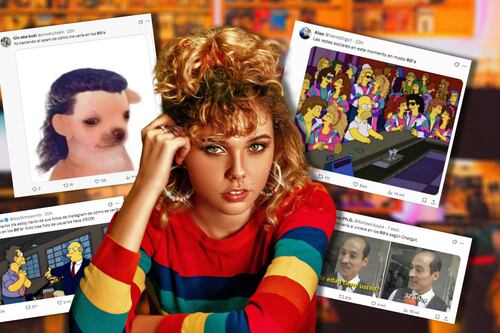 ¿Quién encendió el DeLorean? Los mejores memes que dejó el trend de fotos de los años 80 con IA