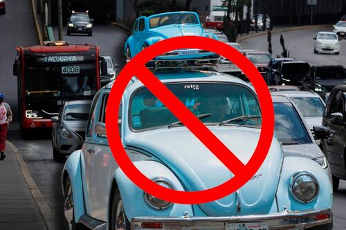 Anímate a sacarlo: Hoy No Circula para este viernes 25 de abril en CDMX y Edomex