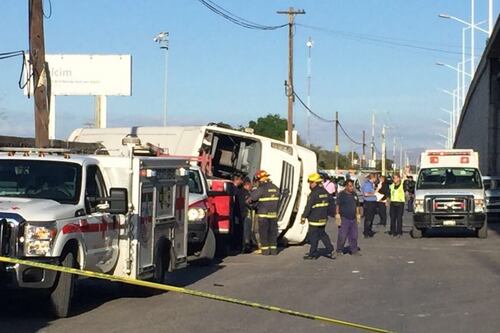 Mueren 5 en choque con tren en SLP
