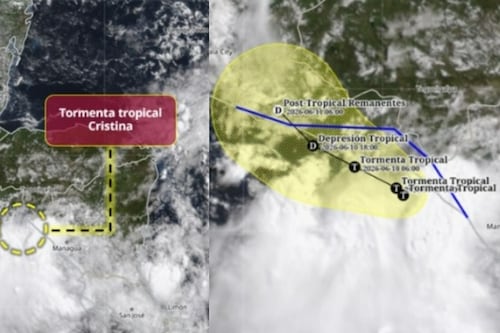 Tormenta tropical ‘Cristina’ acecha a México y Guatemala: ¿Cuál es su trayectoria y dónde habrá lluvias?