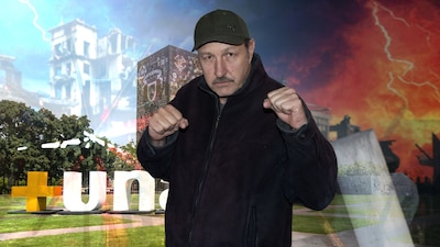 El actor Rodrigo Murray es un profesor de la UNAM, da clases en Ciudad Universitaria. (Fotoarte El Financiero/Cuartoscuro)