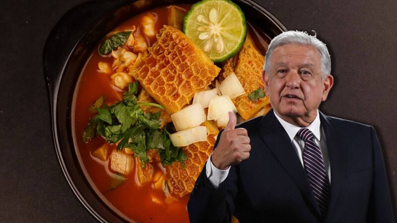 El mole de pancita donde AMLO siempre pasa a comer