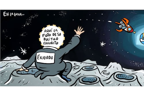 En la luna