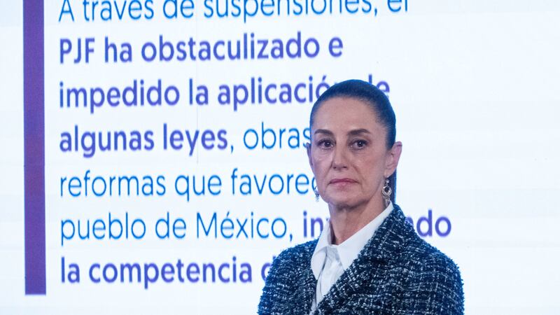 Sheinbaum sobre Reforma Judicial: Ni me han notificado ni estoy en desacato