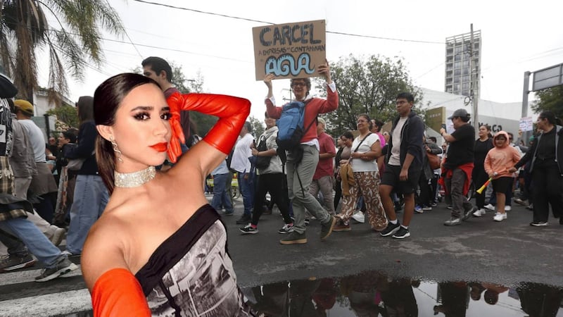 ‘Empezaron a lanzar gas a la gente’: Tammy Parra y otros influencer relatan marcha por el agua en Guadalajara