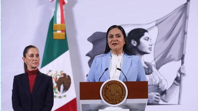 La secretaria del Bienestar, Ariadna Montiel en el Marco del Día Internacional de las Personas con Discapacidad