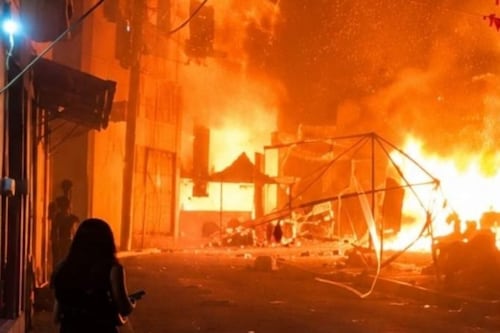 Explotan tanques de gas en plena fiesta patronal de Amatitán, Jalisco; hay 13 heridos, 6 de ellos graves