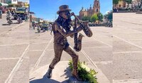 Sax, de Maldita Vecindad, fue inmortalizado con una estatua en su natal San Luis Potosí