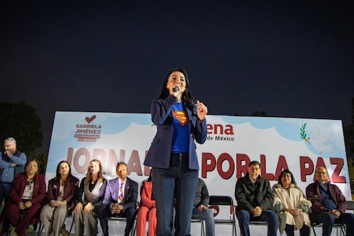 Diputada Gabriela Jiménez encabeza la asamblea por la Paz y en Defensa de la Soberanía Nacional en Azcapotzalco
