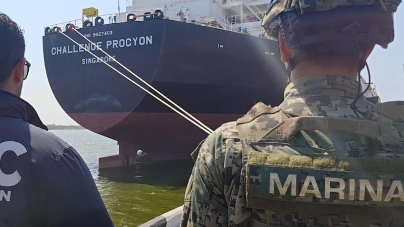 Harfuch confirma detención de funcionarios y empresarios por huachicol en Tampico, Tamaulipas