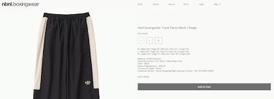 Suga de BTS utilizó este conjunto que vende la marca No Boxing No Life. (Foto: Captura)