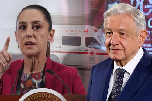 Sheinbaum niega que AMLO ingresó a hospital militar por problemas de salud: ‘Es falso’