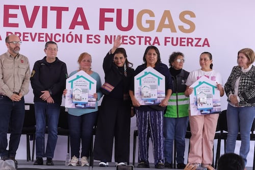 Clara Brugada encabeza el arranque del programa ‘El dectector que salva’ para prevenir accidentes por gas