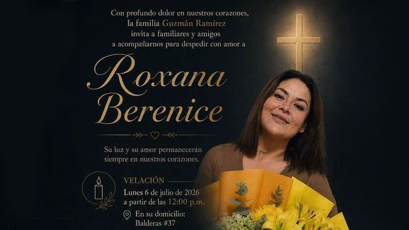 Madre de la periodista Roxana Guzmán cuidará a sus hijos huérfanos: ‘Que Dios los perdone’