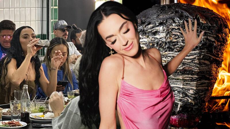 Katy Perry le hace ‘roar’ a unos tacos: ¿Cuánto cuesta comer en Los Atarantados?