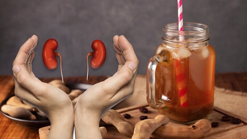 ¿Cuál es el efecto del agua de tamarindo en los riñones?