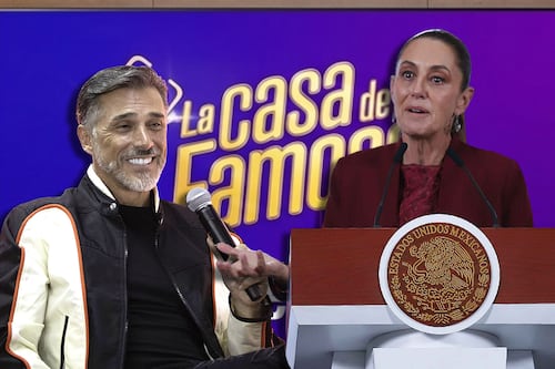 Claudia Sheinbaum reacciona a licencia de Sergio Mayer para entrar a ‘LCDLF’: ‘Es un asunto de Morena’