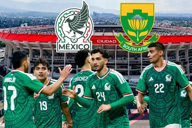 México vs. Sudáfrica: Fecha, hora, posibles alineaciones y dónde ver partido inaugural del Mundial 2026
