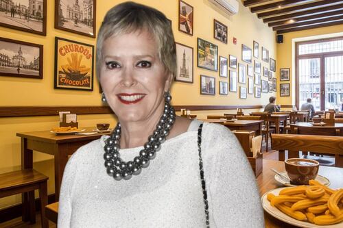Con chocolate español y churros rellenos: Así es el negocio de Margarita Gralia, actriz de ‘Mirada de mujer’