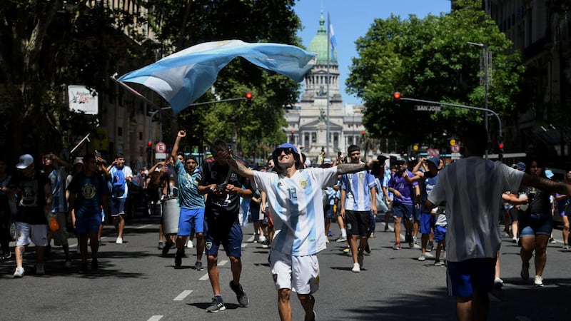 Galería: Así van los festejos en Buenos Aires por el triunfo de Argentina en el Mundial