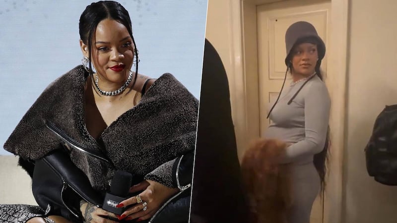 Como en el Super Bowl: Rihanna se roba el show en la Met Gala y revela embarazo