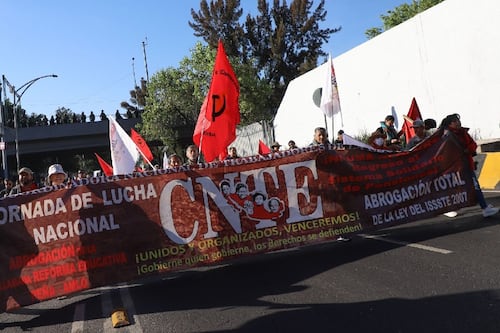 CNTE instala plantón en Zócalo: ¿Qué calles están afectadas? Sigue la manifestación EN VIVO
