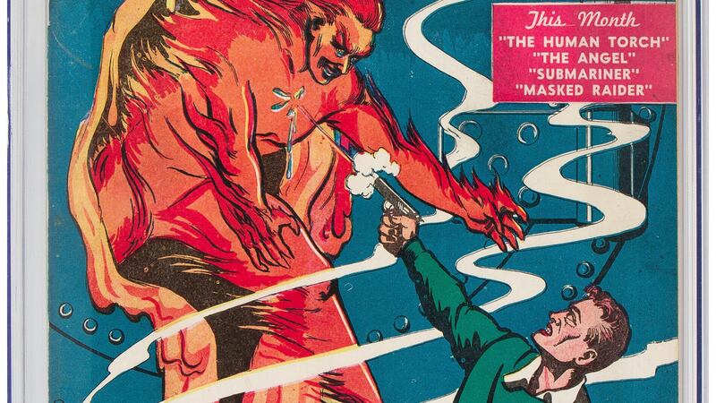 Ejemplar del primer número de Marvel Comics alcanza los 1.26 mdd en subasta