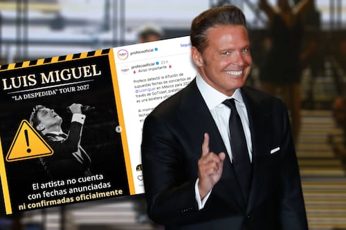 ¿Luis Miguel anunció nuevos conciertos en México? Profeco alerta por posible fraude