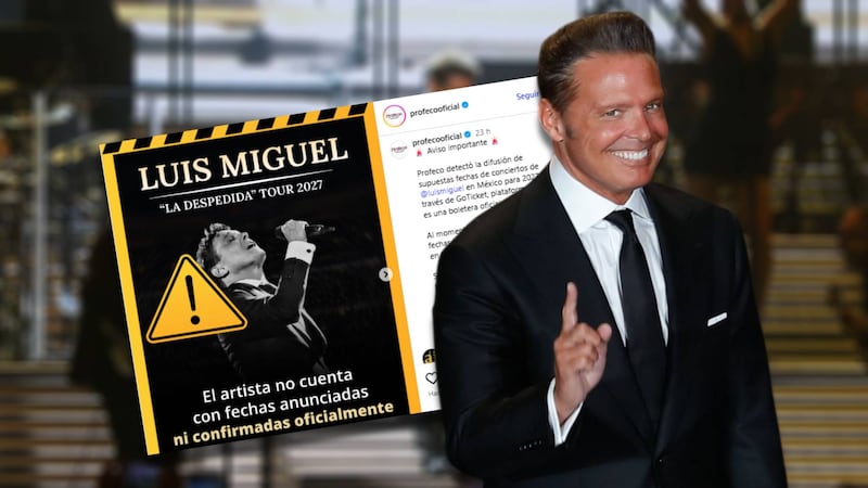 ¿Luis Miguel anunció nuevos conciertos en México? Profeco alerta por posible fraude