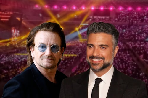 ‘Llamó al presidente’: El día que el papá de Jaime Camil convenció a U2 para que volviera a México