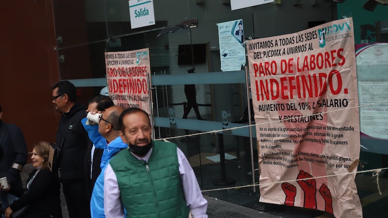 Paro Poder Judicial de la CDMX: Trabajadores y autoridades siguen sin ponerse de acuerdo