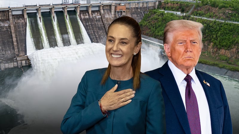 Sheinbaum contesta a amenaza de aranceles de Trump por agua: ‘Entregaremos lo que se debe’