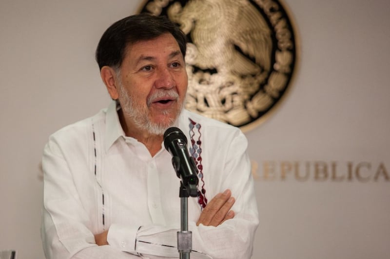 ‘No es mi hijo’: Noroña niega vínculo con Emiliano González, con ‘sueldazo’ de 80 mil pesos en el Senado