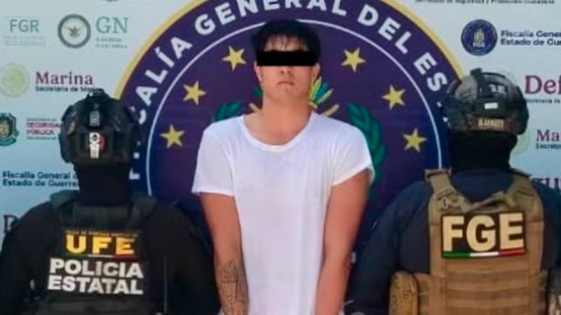 Detienen a ‘Palma’, presunto integrante del CJNG en Acapulco