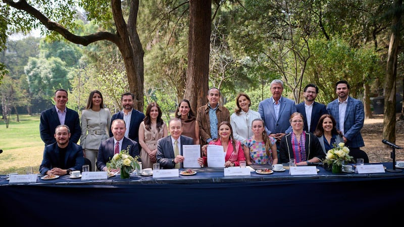 Gobernador Durazo impulsa crecimiento de La Sauceda con convenio de colaboración con el Bosque de Chapultepec