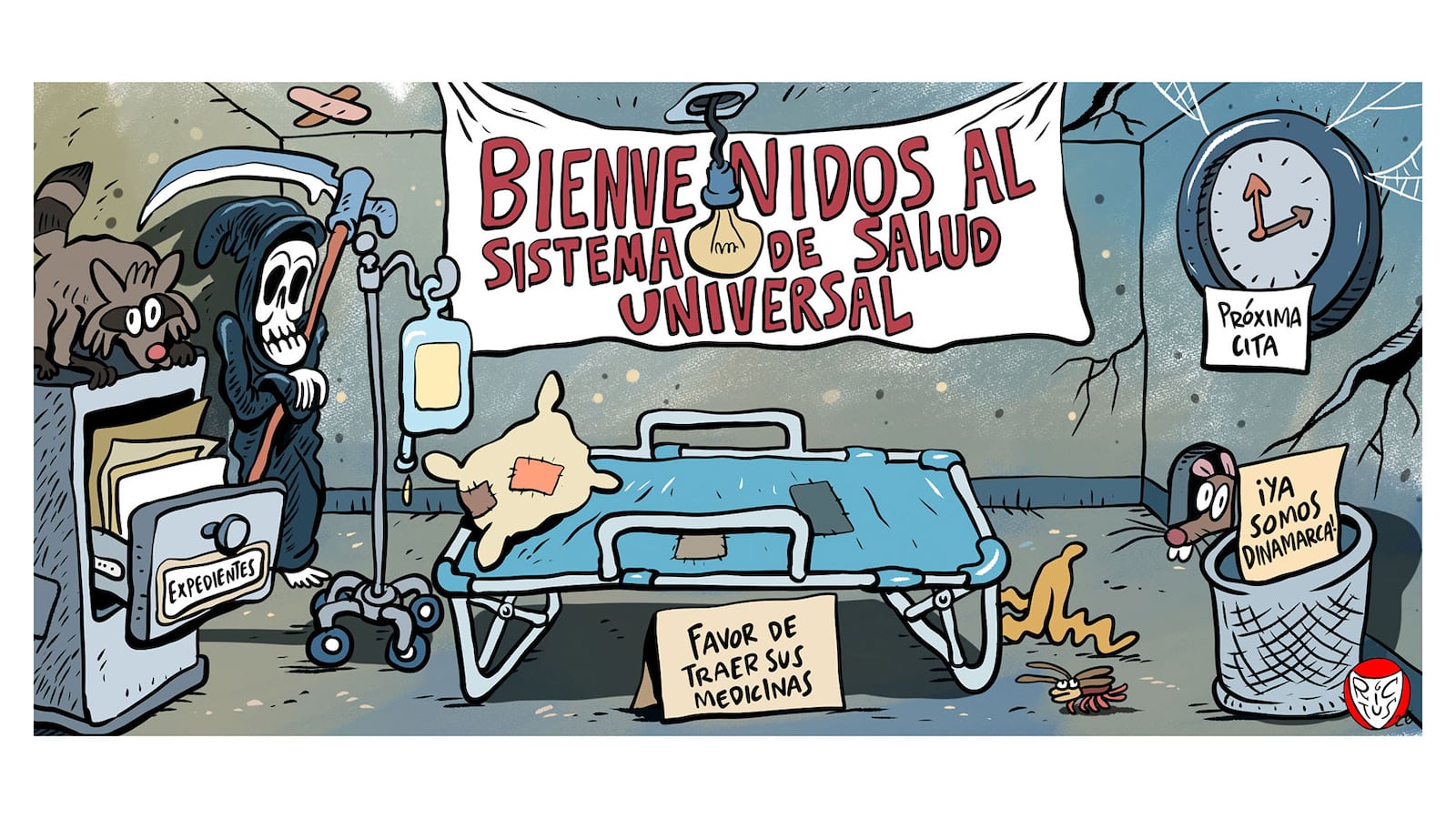Bienvenidos al sistema de salud universal. - Rictus