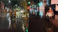 Agua ‘le llega a las rodillas’ a la CDMX: Estas son las calles inundadas por fuertes lluvias este viernes